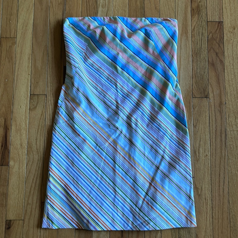 Milly strapless dress size 8